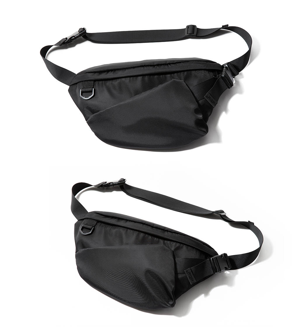Waterproof Fanny Pack | Black Chest Bag