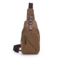 Canvas Sling Crossbody Bag Daypack for Men Women Outdoor Travel Casual Shoulder Chest Backpack Bags Day Pack Hunting Hiking Camping