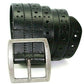Genuine Leather Belts For Men Black Western Belts Buckle Tool Handcrafted J9708