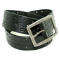 Genuine Leather Belts For Men Black Western Belts Buckle Tool Handcrafted J9708