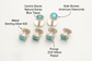 Luxury Sterling Silver 925 Shirt Studs for Tuxedo & Formal Wear