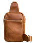 Vintage Leather Crossbody Sling Bag for Men & Women