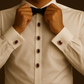 Luxury Sterling Silver 925 Shirt Studs for Tuxedo & Formal Wear