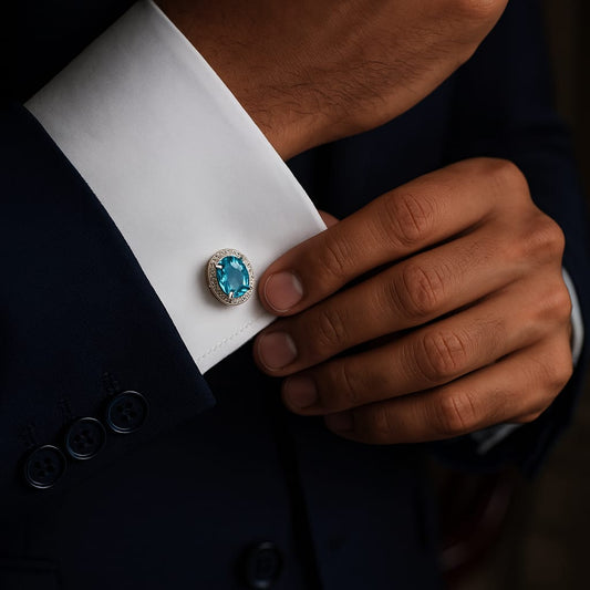 Luxury Sterling Silver 925 Shirt Studs for Tuxedo & Formal Wear
