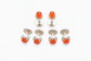 Luxury Sterling Silver 925 Shirt Studs for Tuxedo & Formal Wear