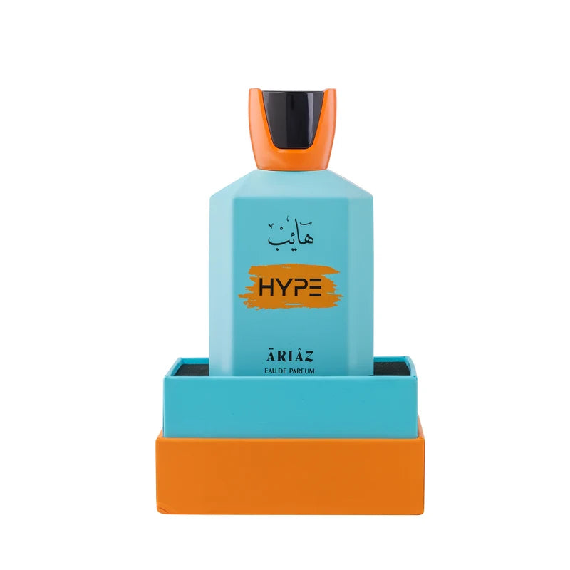 HYPE by ARIAZ 3.4oz/100ml Eau De Parfum For Him - Fresh Citrus Aromatic