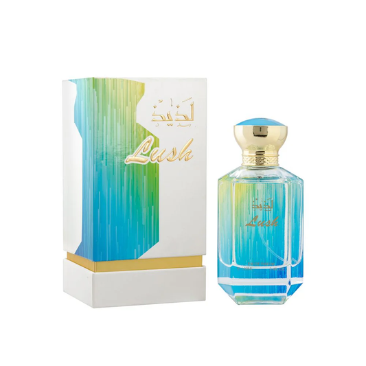 LUSH by ARIAZ 3.4oz/100ml Eau De Parfum For Women - Creamy Gourmand + Includes Free Sample Set (6 Scents)