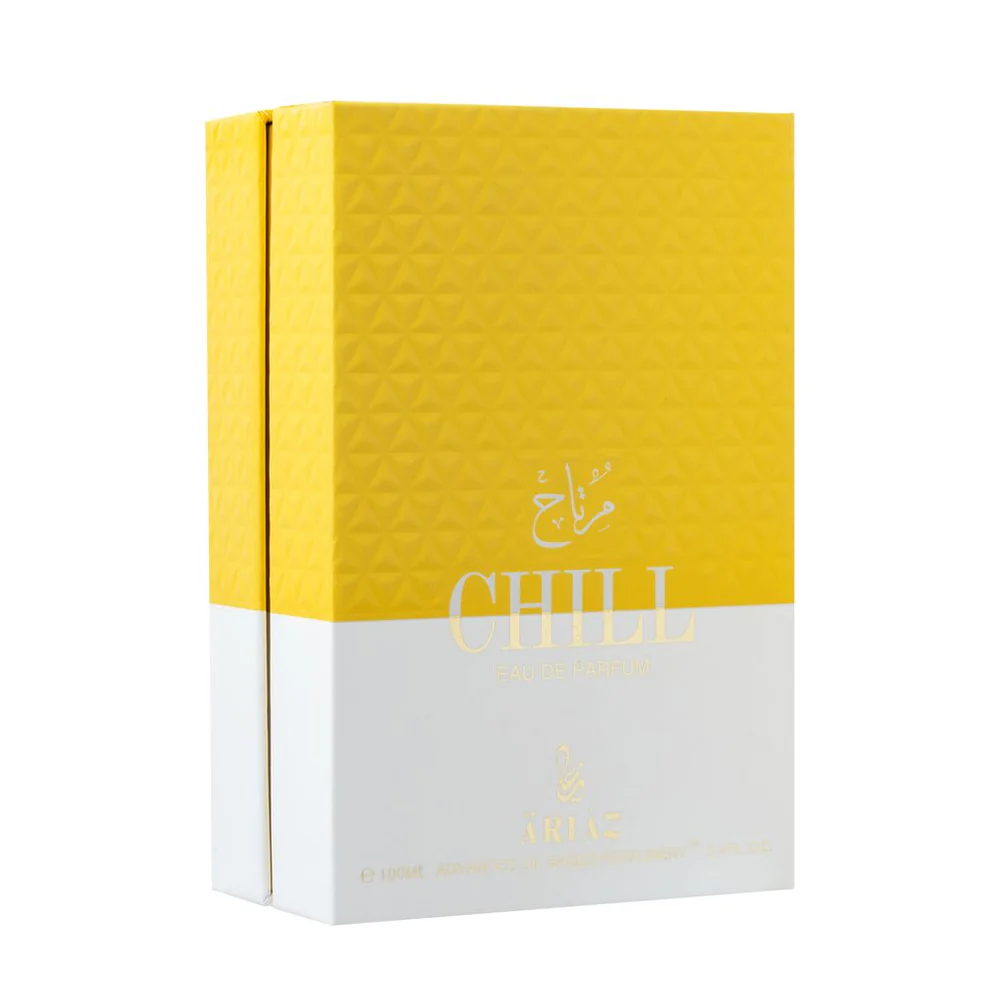 CHILL by ARIAZ 3.4oz/100ml Eau De Parfum for Women – Spicy Gourmand + Includes Free Sample Set (6 Scents)