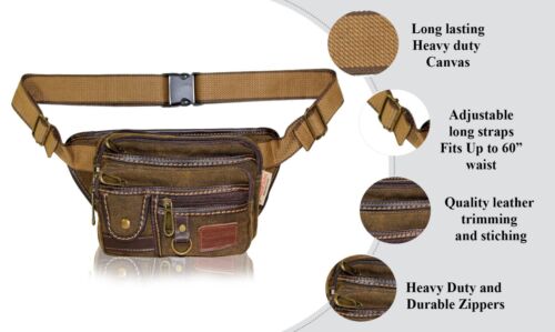 Heavy-Duty Tactical Waist Pack | Army Travel Pouch