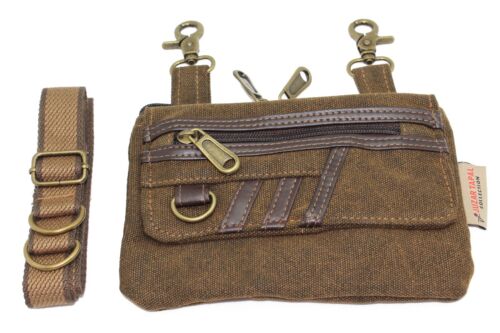  Fanny Pack Travel Belt Bag Tool Pouch,Eiffel Tower Ancient  Stamp,Waist Bag Durable Canvas Zipper Adjustable Belt : Tools & Home  Improvement