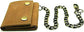 Men's Trifold Chain Wallet with Snaps RFID safe