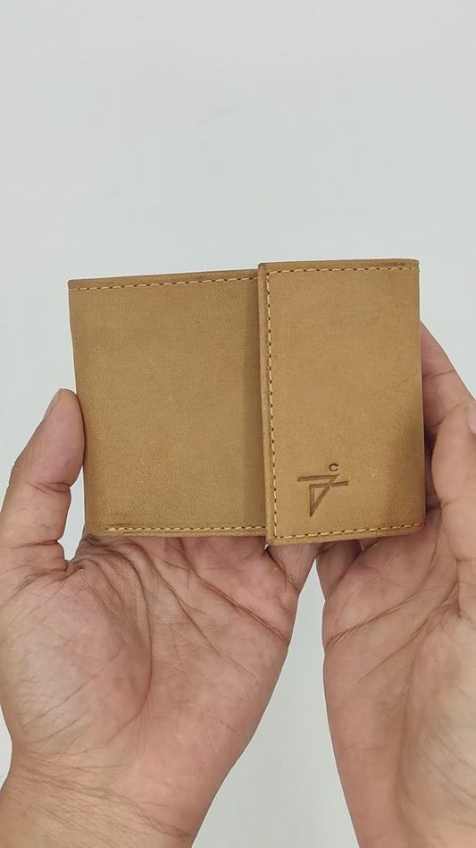 Velcro Bifold Wallet for Men | RFID-Safe