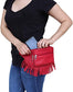  Leather Fringe Fanny Pack | Cowboy Style Bag