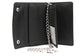 Long Checkbook Tri-fold Chain Wallet with Snaps
