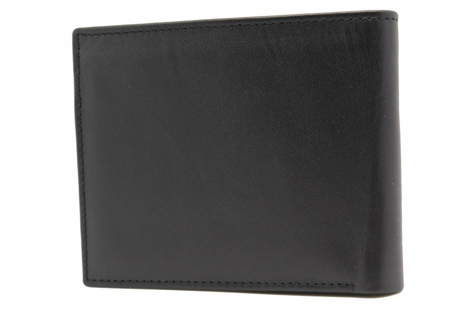 CHAMRAWALA COM Genuine Leather Wallets Men Wallet Classy Card Holder Gift Box - Black