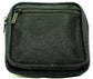 Black Fanny Pack with Water Bottle Holder Nylon Travel Hip Bum Bag Purse J600D