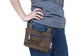 Clip on Canvas Cross Body Bag Belt Loop Hanging Fanny Pack Hiking Purse