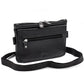 Leather Hip Pouch Fanny Cross-Body Waist Clip-on Wallet Bag for Men and Women - J152LB
