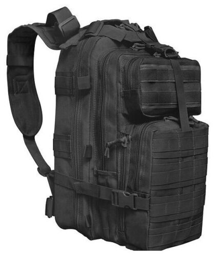 Gun Concealment Holster Pocket Tactical Backpack Mollie Webbing Black Waterproof