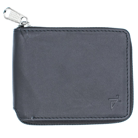 Bifold Wallet for Men Zip Around