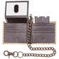 Men's RFID Blocking Cobra Brown Bi-fold Chain Wallet with Window ID and Key Holder – J521 - WC