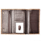 Tri-fold Long Style Cobra Wallet with Snap Closer