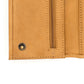 Men's RFID Blocking Tri-fold Long Style Eyelet Hole Wallet with Snap Closer- J212B HO