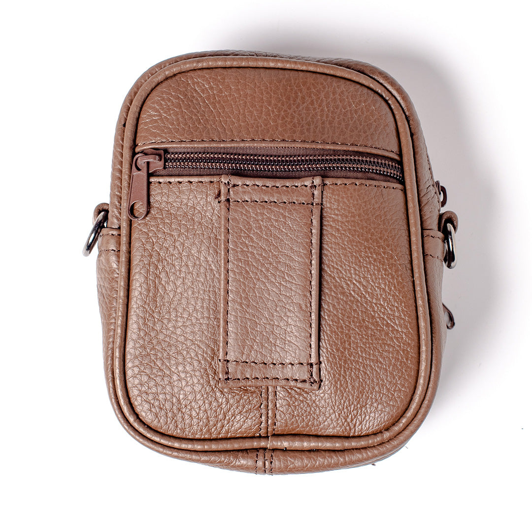 Leather Belt Pouch Mens Purses, Leather Waist Bag Wallet