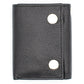 Snap Button Trifold Wallet for Biker