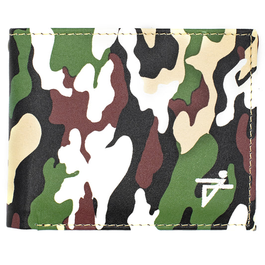 RFID Safe Genuine Leather Bifold Wallet Men Model : J520 HO