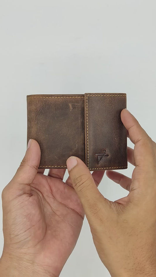 Velcro Bifold Wallet for Men | RFID-Safe